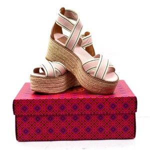 Tory Burch Frieda Espadrille Platform Sandal